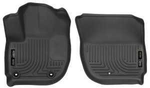 Honda HR-V Floor Liners - Front - Husky Liners - Weatherbeater - Black - 2016